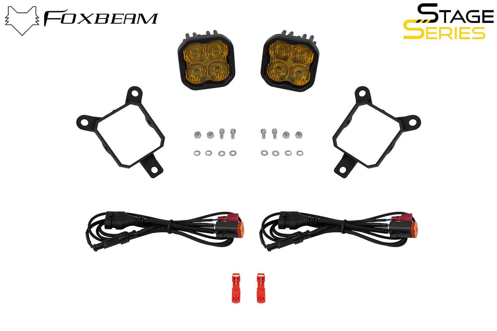 Diode Dynamics SS3 Dual-Color Wide SAE Type YS Fog Light Kit - Multiple Subaru Fitments