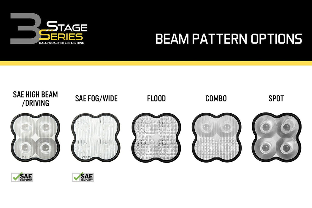Diode Dynamics Clear Flood Lens for SS3 Pods (Single) - Universal Fitment