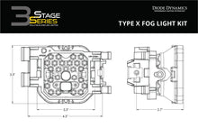 Load image into Gallery viewer, Diode Dynamics SS3 Dual-Color Wide SAE Type X Fog Light Kit - Multiple Subaru Fitments