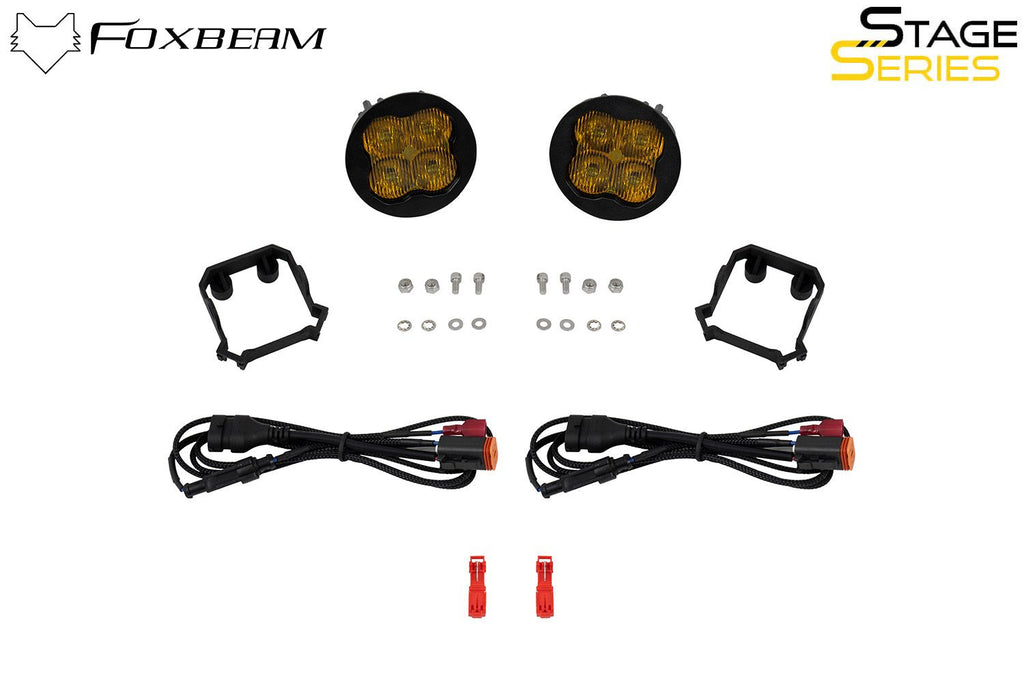 Diode Dynamics SS3 Dual-Color Wide LED Fog Light Kit - Subaru Forester 2009-2013