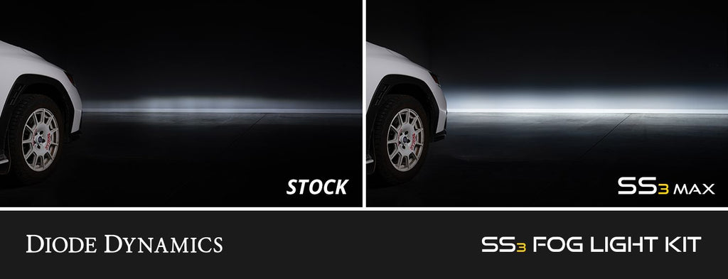 Diode Dynamics SS3 Dual-Color Wide LED Fog Light Kit - Toyota RAV4 2013-2015