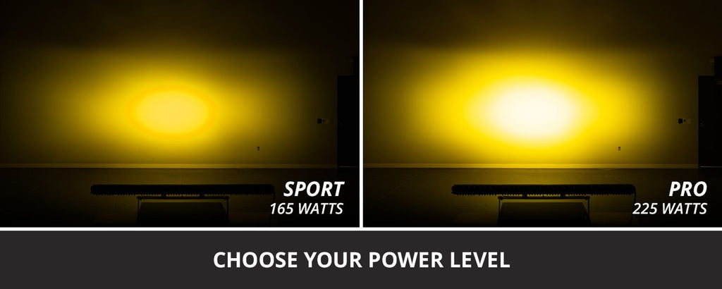 Diode Dynamics SS40 SAE Driving Pro Yellow LED Light Bar (Single)
