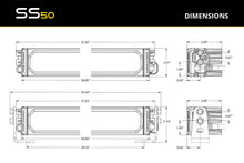 Load image into Gallery viewer, Diode Dynamics SS50 Combo Pro Standard White LED Light Bar (Single)