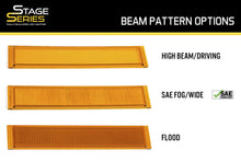 Load image into Gallery viewer, Diode Dynamics Amber Driving Outer Lens for Stage Series Light Bars - Universal Fitment