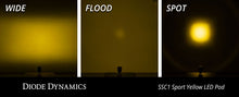 Load image into Gallery viewer, Diode Dynamics SSC1 Yellow Wide Pro ABL LED Pod (Single) - Universal Fitment