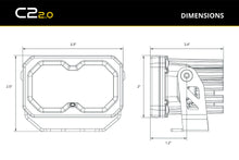 Load image into Gallery viewer, Diode Dynamics C2 2.0 Universal 1.5 Inches Sport Roll Bar Reverse Light Kit - Universal Fitment