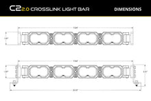 Load image into Gallery viewer, Diode Dynamics C2 2.0 CrossLink Support Kit - Universal Fitment