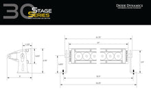 Load image into Gallery viewer, Diode Dynamics Stage Series 30" White Driving Classic Light Bar - Universal Fitment