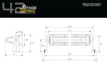 Load image into Gallery viewer, Diode Dynamics Stage Series 42" White Combo Classic Light Bar - Universal Fitments