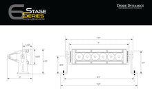 Load image into Gallery viewer, Diode Dynamics Stage Series 6&quot; SAE Amber Light Bar (Pair) - Universal