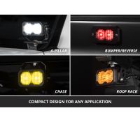 Load image into Gallery viewer, Diode Dynamics C2 2.0 Yellow Combo/Driving Pro Standard Amber BL (Pair) - Universal