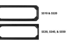 Load image into Gallery viewer, Diode Dynamics Stage Series SS20 LED Light Bar Replacement Front Bezel (Single)