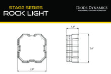 Load image into Gallery viewer, Diode Dynamics Stage Series Rock Light Magnet Mount Adapter Kit (Single) - Universal Fitment