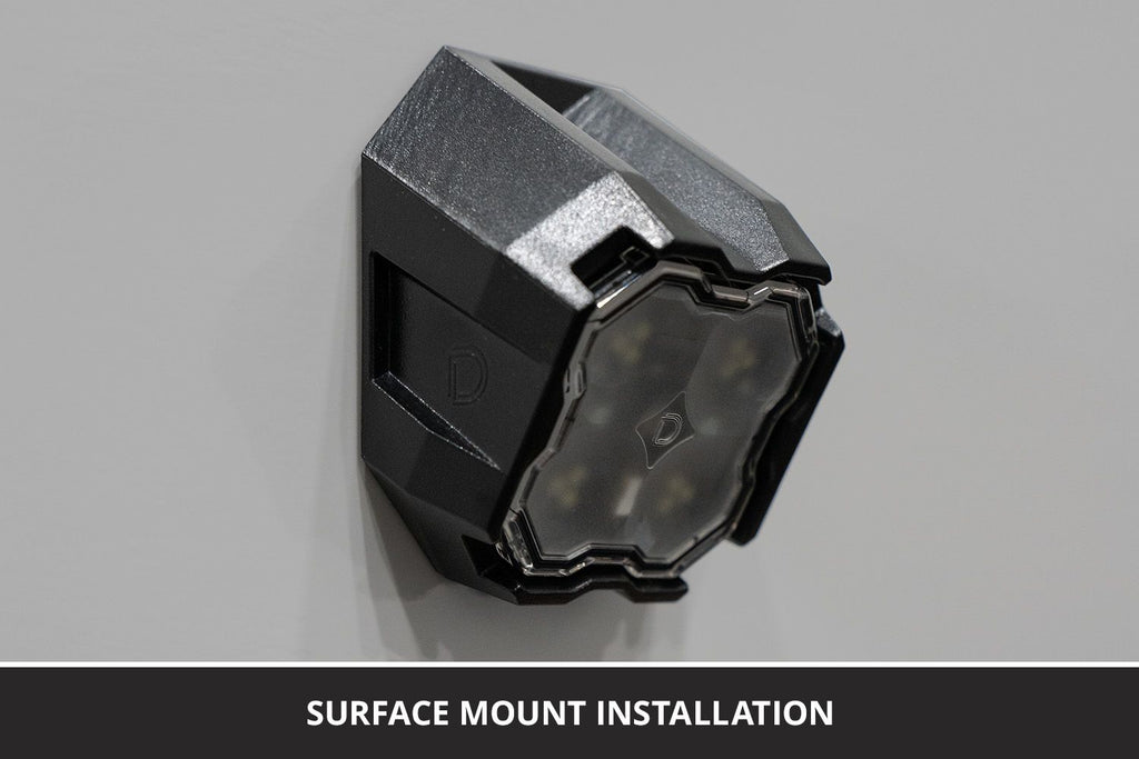 Diode Dynamics Stage Series Rock Light Angled Surface Mount Kit