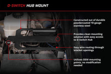 Load image into Gallery viewer, Diode Dynamics D-Switch Hub Mounting Kit w/ Bracket - Toyota Tacoma 2016-2023