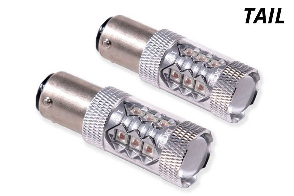 Diode Dynamics 1157 XP80 Red Tail Light LED Bulbs (Set of 4) - Multiple Fitments