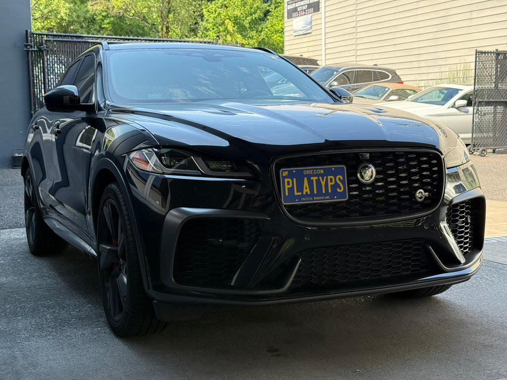 CravenSpeed Platypus License Plate Mount - Jaguar Models 1999-2025