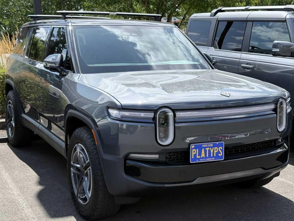 CravenSpeed Platypus License Plate Mount - Rivian Models 2022-2026