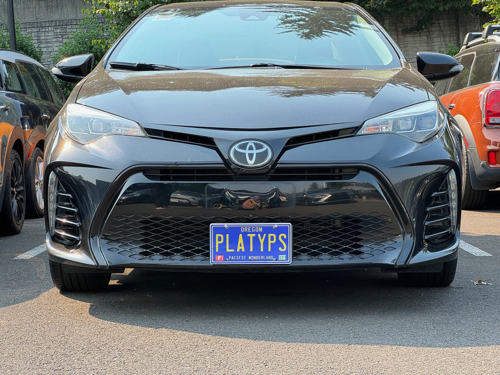 CravenSpeed Platypus License Plate Mount - Toyota Models 1996-2026