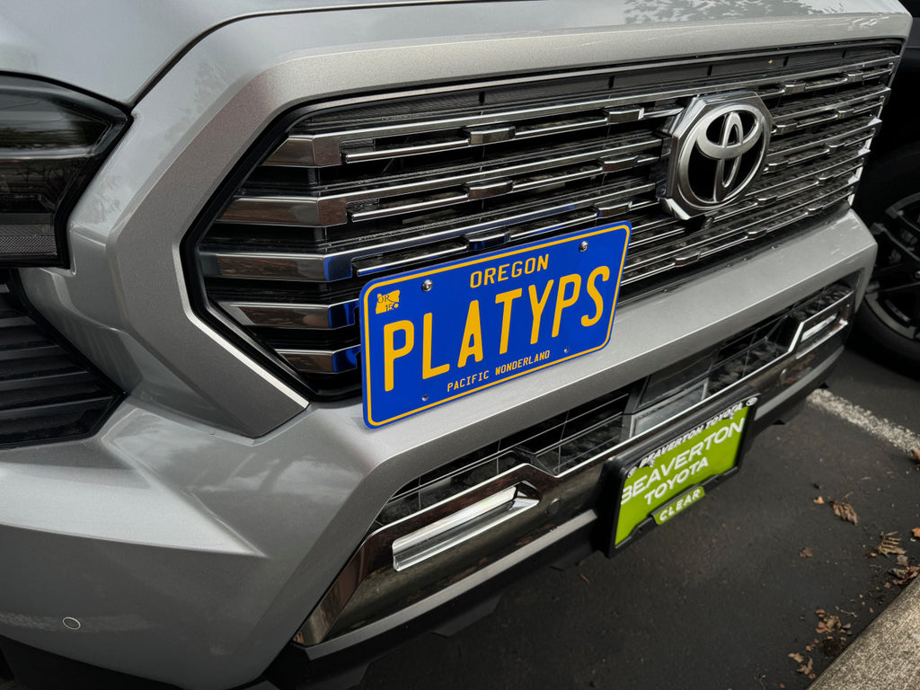 CravenSpeed Platypus License Plate Mount - Toyota Models 1996-2026
