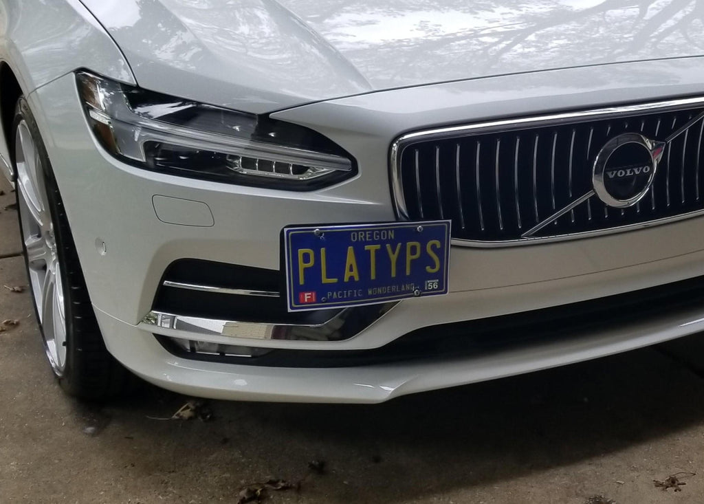 CravenSpeed Platypus License Plate Mount - Volvo Models 1998-2026