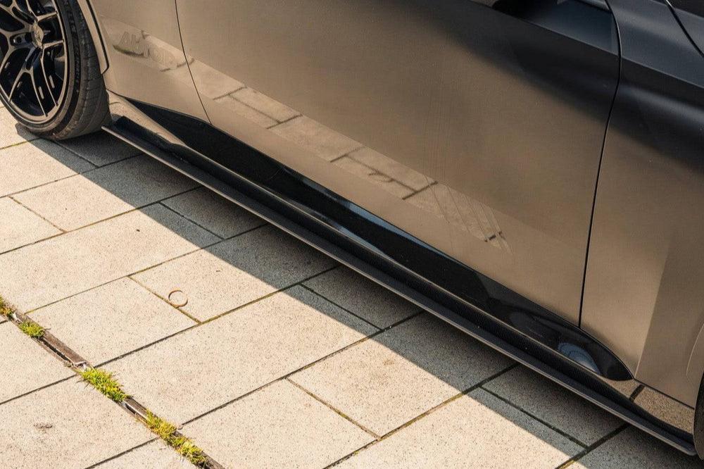 TREVORA Carbon Fiber Side Skirt Set - BMW 2-Series (G42) 2022+