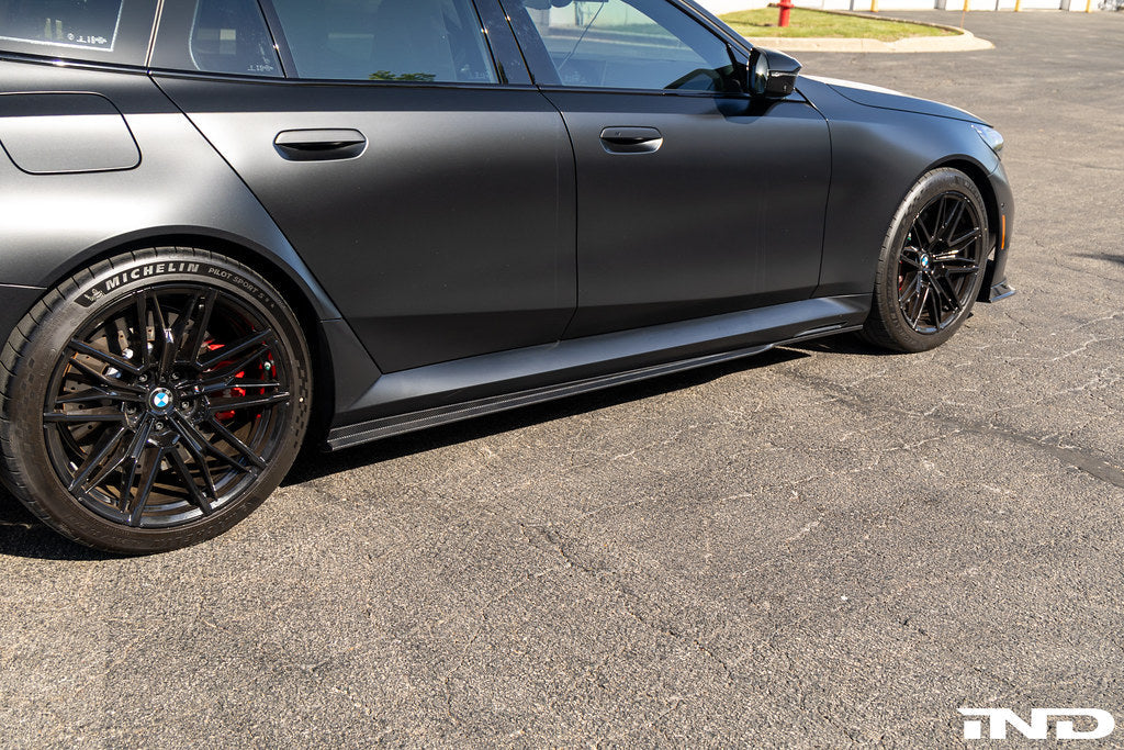 TREVORA Carbon Fiber PR-1 Side Skirts - BMW M5 / M5 Touring (G90/G99) 2025-2027