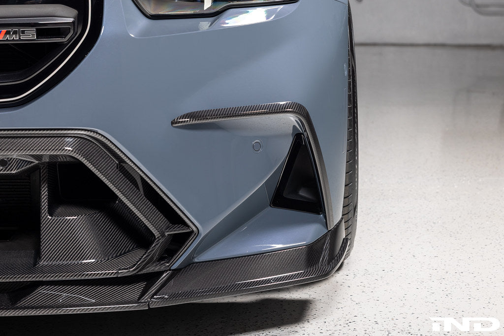 TREVORA Carbon Fiber PR-1 Front Duct Extension Trims - BMW M5 / M5 Touring (G90/G99) 2025-2027
