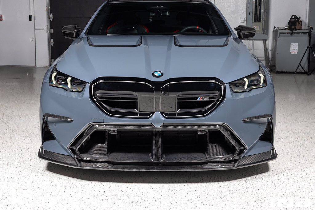 TREVORA Carbon Fiber PR-1 Front Duct Extension Trims - BMW M5 / M5 Touring (G90/G99) 2025-2027
