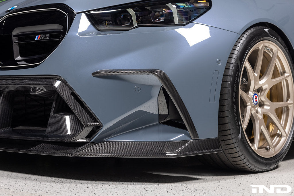 TREVORA Carbon Fiber PR-1 Front Duct Extension Trims - BMW M5 / M5 Touring (G90/G99) 2025-2027