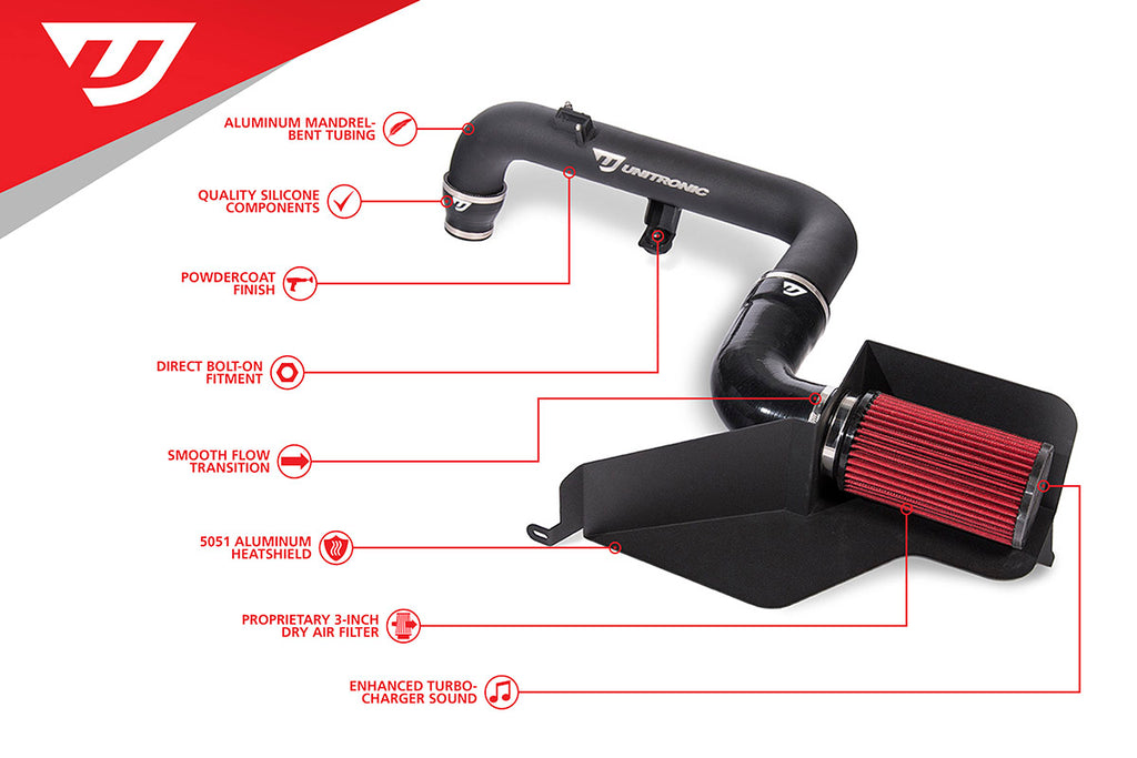 Unitronic Cold Air Intake System - Various Audi 2.0 TFSI Models 2006-2008