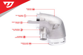 Unitronic MQB Turbo Inlet Elbow - Various Audi / Volkswagen 1.8/2.0 TSI Gen3 MQB Models