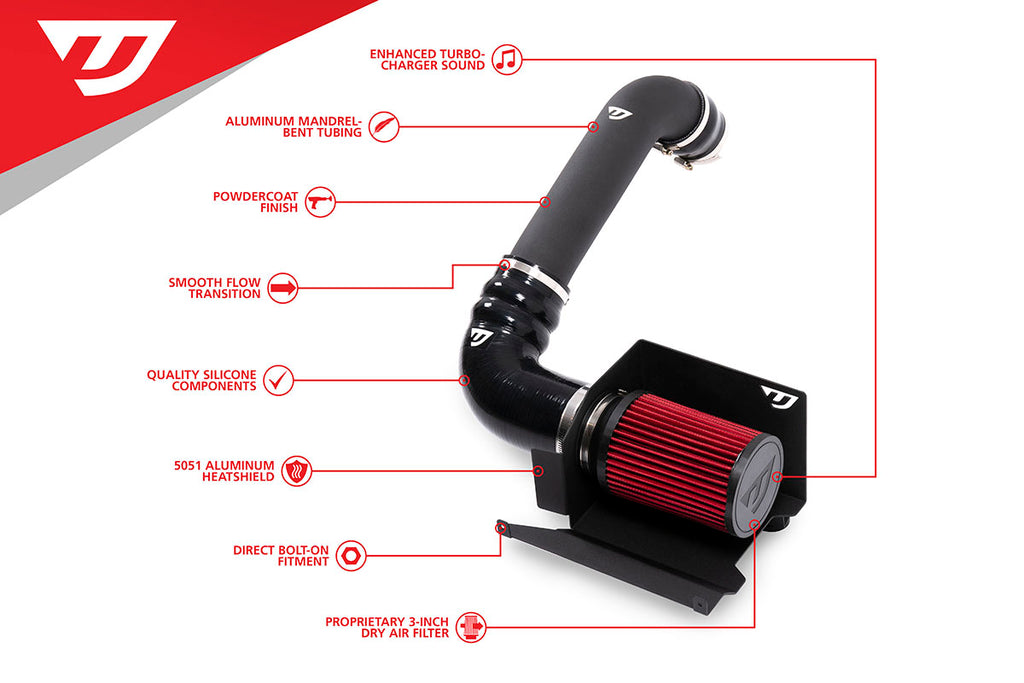 Unitronic Cold Air Intake System - Volkswagen Jetta (Mk6) 1.4TSI 2016-2018