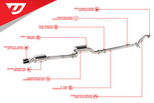 Load image into Gallery viewer, Unitronic 3" Turbo-Back Exhaust System - Volkswagen Jetta/GLI 1.8/2.0 TSI Gen3 (Mk6) 2014-2018