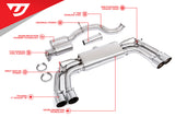 Unitronic Catback Exhaust System - Audi S3 (8Y) 2022+