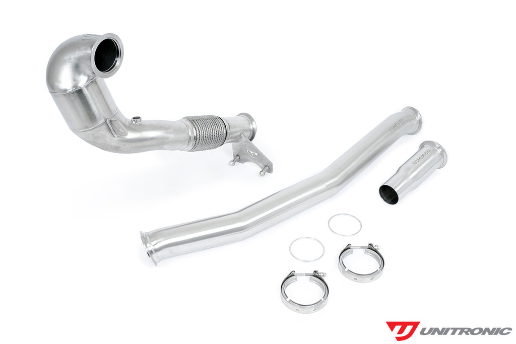 Unitronic Performance Catted Downpipe - Audi A3 Quattro / S3 / Volkswagen Golf R 2.0TSI 2015-2020