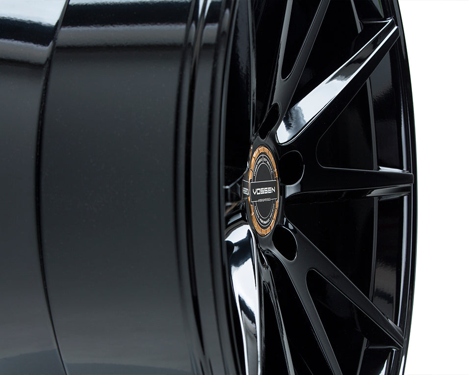 Vossen VFS-1 Hybrid Forged Deep Gloss Black Wheel - 5x120 22x9.5 +21