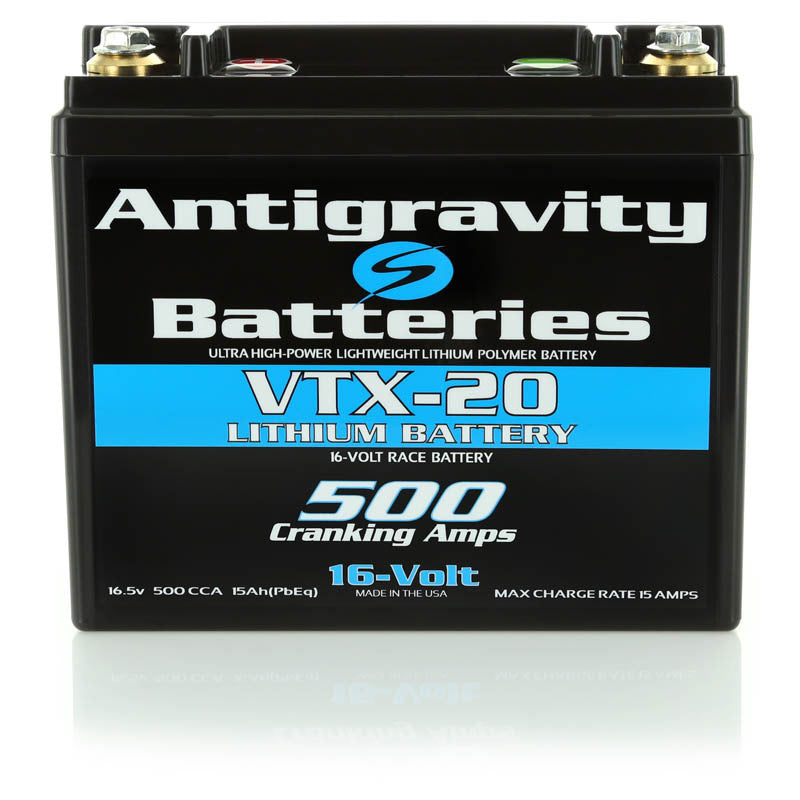Antigravity Special Voltage VTX12 Case 16V Lithium Battery - Left Side Negative Terminal