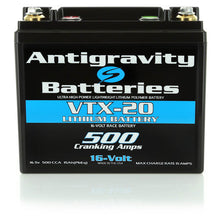 Load image into Gallery viewer, Antigravity Special Voltage VTX12 Case 16V Lithium Battery - Left Side Negative Terminal
