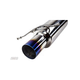 Turbo XS Catted Titanium Muffler Turboback Exhaust - Subaru WRX/STi 2002-2007 / FXT 2004-2008