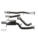 Turbo XS Catted Standard Muffler Turboback Exhaust - Subaru WRX/STi 2002-2007 / FXT 2004-2008