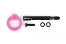 Load image into Gallery viewer, Perrin 08-14 Subaru WRX/STI Sedan Tow Hook Kit (Rear) - Hyper Pink