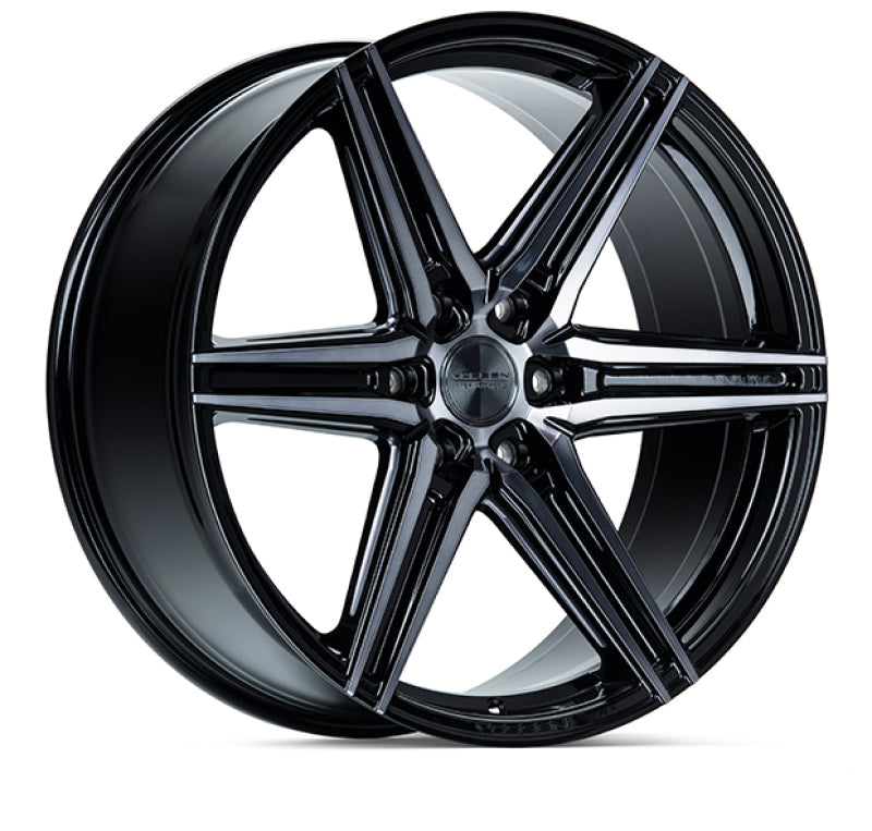 Vossen HF6-2 24x10 / 6x139.7 / ET25 / Deep Face / 106.1 - Tinted Gloss Black