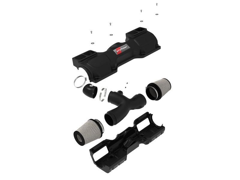 aFe Magnum Force Stage-2Si Cold Air Intake System w/PDS Filter 09-12 Porsche 911 Carrera(997)H6-3.6L