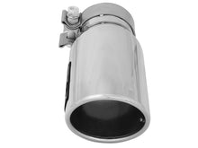 Load image into Gallery viewer, aFe MACH Force-Xp 3in Inlet x 4in Outlet x 9in Length 304 Stainless Steel Exhaust Tip Polished