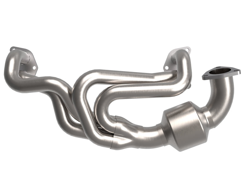 aFe Twisted Steel 304 Stainless Steel Header w/ Cat - Subaru Legacy 2.5i / Outback 2.5i 2013-2019