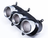 VR Performance 10-15 Ferrari 458 Italia Polished Exhaust Triple Tip