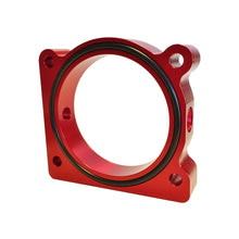 Load image into Gallery viewer, Torque Solution Throttle Body Spacer (Red) Ford F-150 3.5L Ecoboost / 3.7L V6