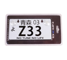 Load image into Gallery viewer, NRG Mini JDM Style Aluminum License Plate (Suction-Cup Fit/Universal) - Z33