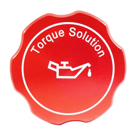 Torque Solution Billet Oil Cap [Red] - Subaru Models 1989+